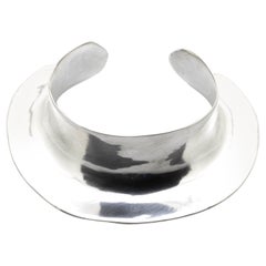 Ariana Boussard-Reifel Sculptural Sterling Silver Despina Cuff Bracelet