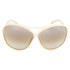 Tom Ford Oversized Sunglasses Ivory 12