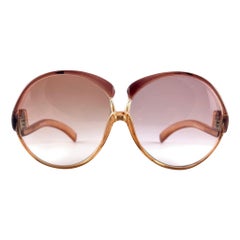 Yves Saint Laurent 7773, montatura traslucida multicolore degli anni '70 Made in France