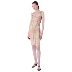 Gucci S/S 2005 Runway Nude Cutout Dress