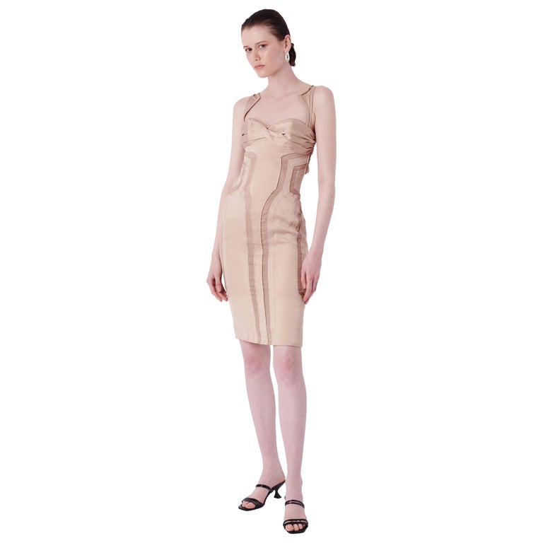 Helmut Lang SS01 Print Ad 'Silk Bound Dress