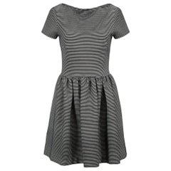 Black & White Stripe Mini Dress Size S
