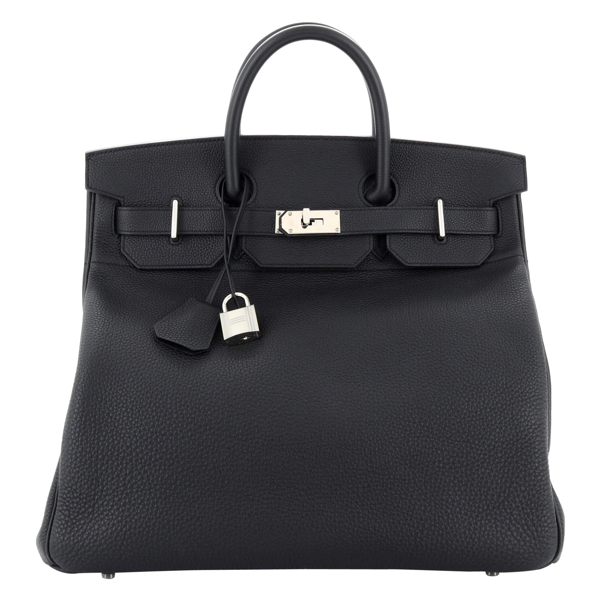 Hermes Vaux Epsom Birkin 30 Handbag Gray