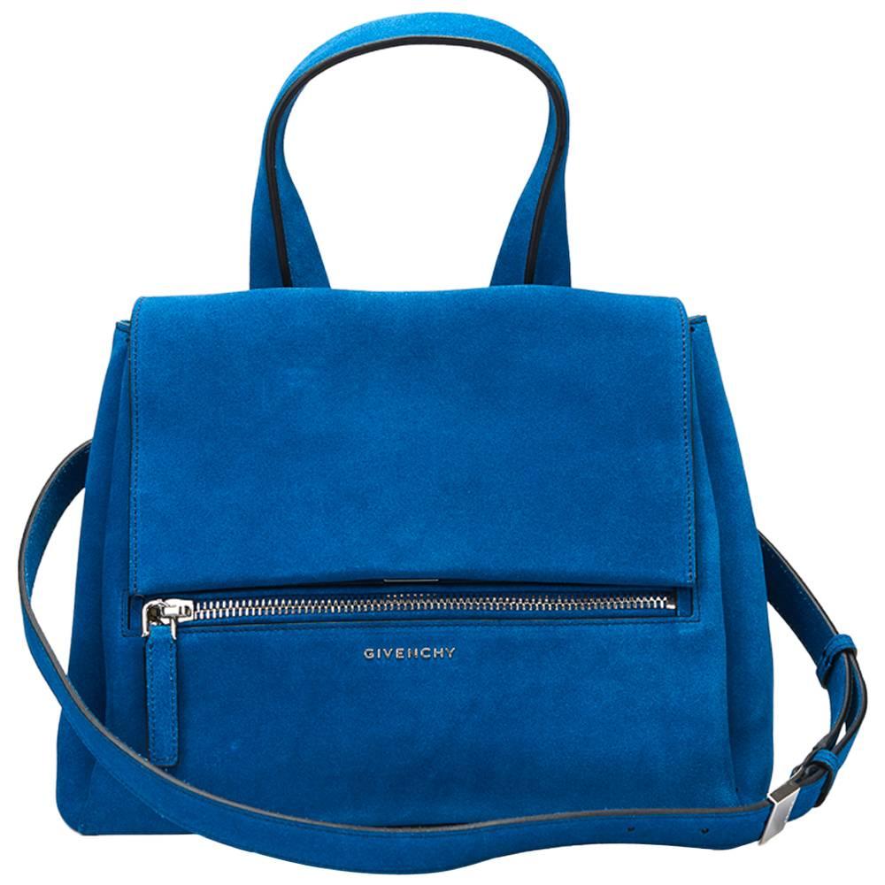 2010 Givenchy Blue Azure Suede Pandora Pure