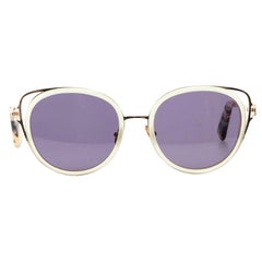 Oscar de la Renta Women's Green Frame Cat Eye Sunglasses