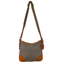 Prada Logo Crossbody Canvas Bag
