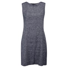Blue Sleeveless Mini Dress Size XS