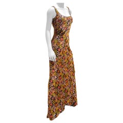 Rare John Galliano Floral Maxi Dress