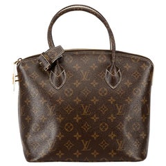 Lockit leather handbag Louis Vuitton Pink in Leather - 16297493