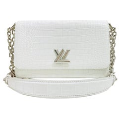 Used Louis Vuitton Crocodile Skin Bag Twist Bag