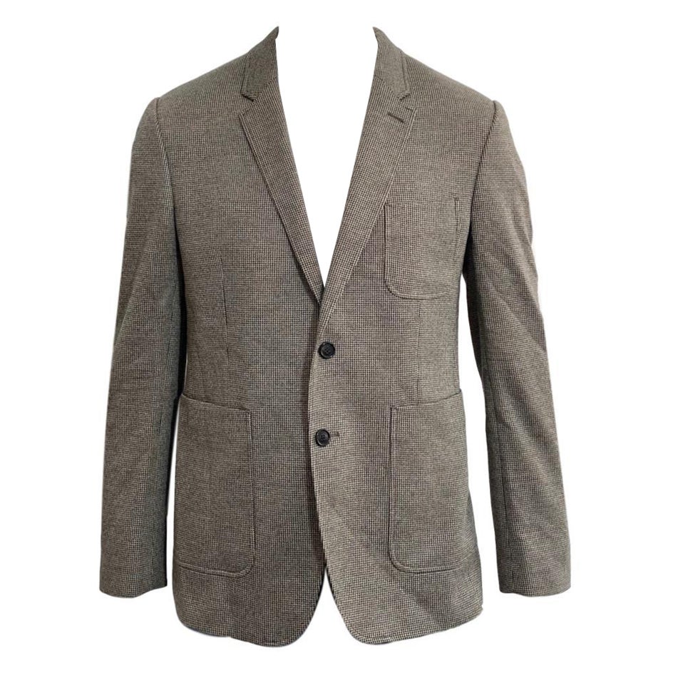 Burberry Houndstooth Jacket For Sale