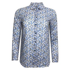 Used Saint Laurent Floral Cotton Shirt