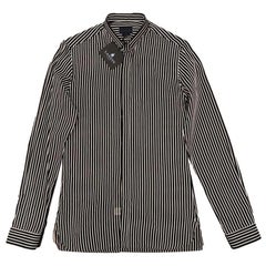 Lanvin Sheer Striped Shirt
