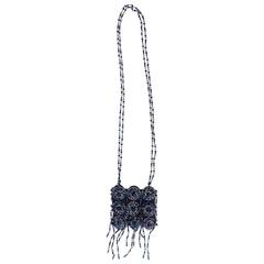 Retro Erickson Beamon Evening Bag of Iridescent Beads