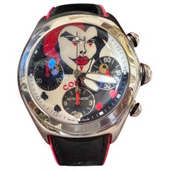 Used 2002 Full Set Joker limited Edition Bubble Chronograph ref. 28524020 by Corum