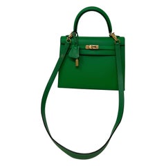 Hermes Bamboo Kelly 25 Bag