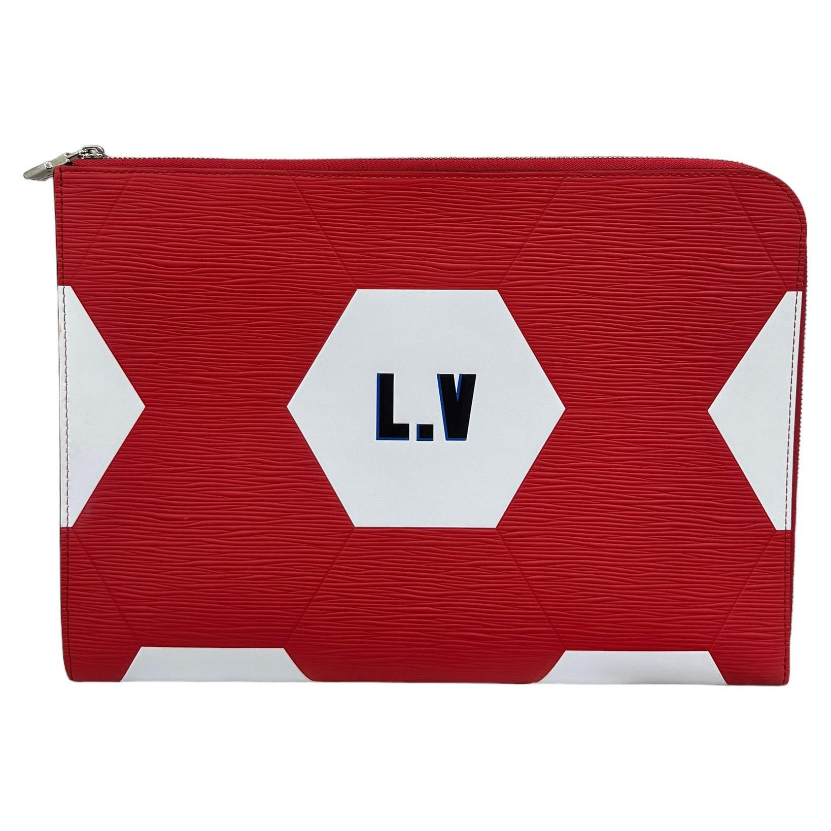 Louis Vuitton Kasai Clutch Taiga Leather at 1stDibs