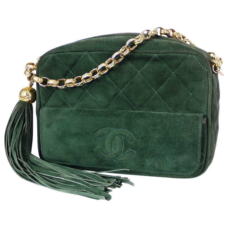 Vintage Chanel Tassel Clutch, Evening Bag Rare For Sale at 1stdibs