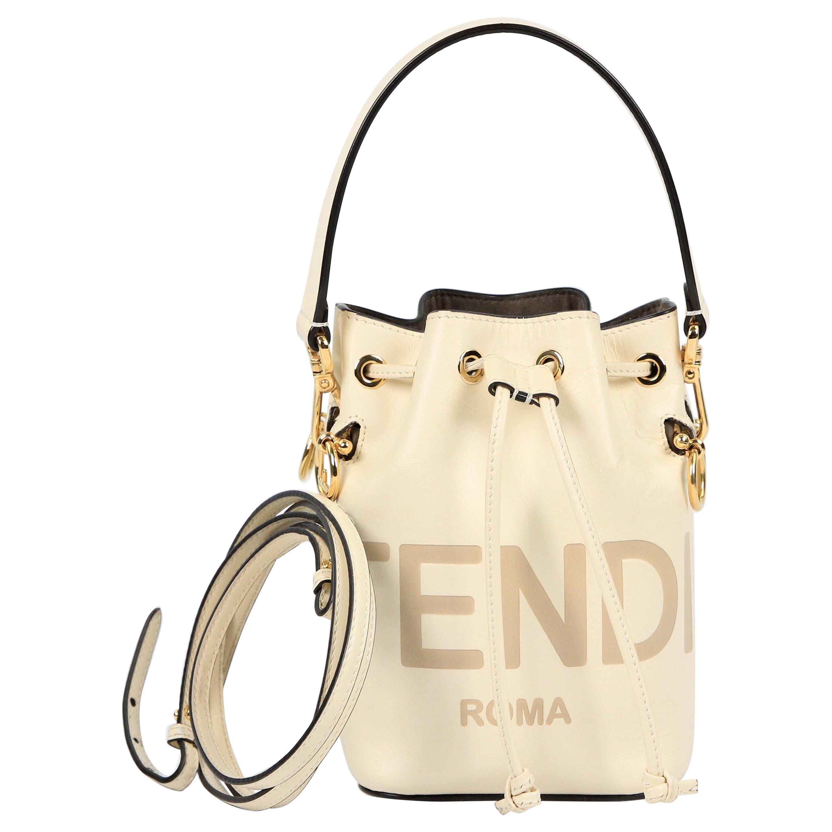 Fendi Mon Trésor leather handbag For Sale