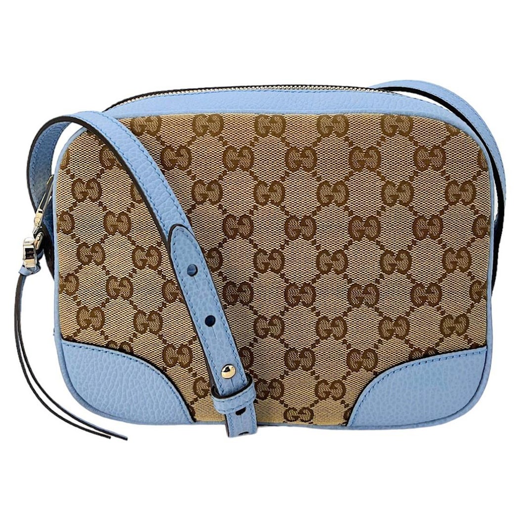 Gucci GG Canvas Mini Bree Crossbody Bag en vente