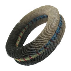 Nel Linssen Modernist Op Art Paper Bracelet