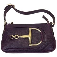 Tom Ford for Gucci Plum Leather Shoulderbag