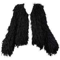 Margiela Black Alpaca Shag Jacket 1993-94 7