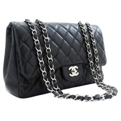 Chanel Large Classic Bag - 212 For Sale on 1stDibs  chanel large double  flap, chanel large chain bag, large chanel classic