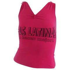 1990s Dolce & Gabbana D&G fucsia top 10