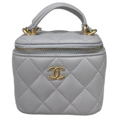 Retro Borsa A Tracolla Chanel Vanity Case Trendy CC Mini