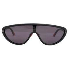 MONCLER gafas de sol VITESSE Shield de acetato negro ML 0239 01A 136 140-3