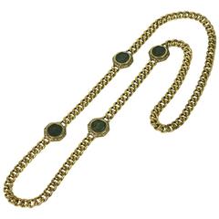 Retro Ciner Ancient Coin Chain Necklace
