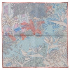 Hermès New Tropical Garden Silk Gavroche