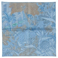 Hermès New Tropical Garden Silk Gavroche