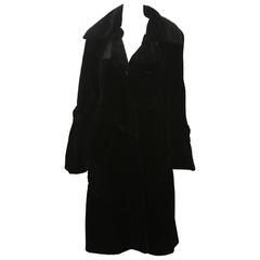 Guy Laroche Vintage Black Mink Coat 7