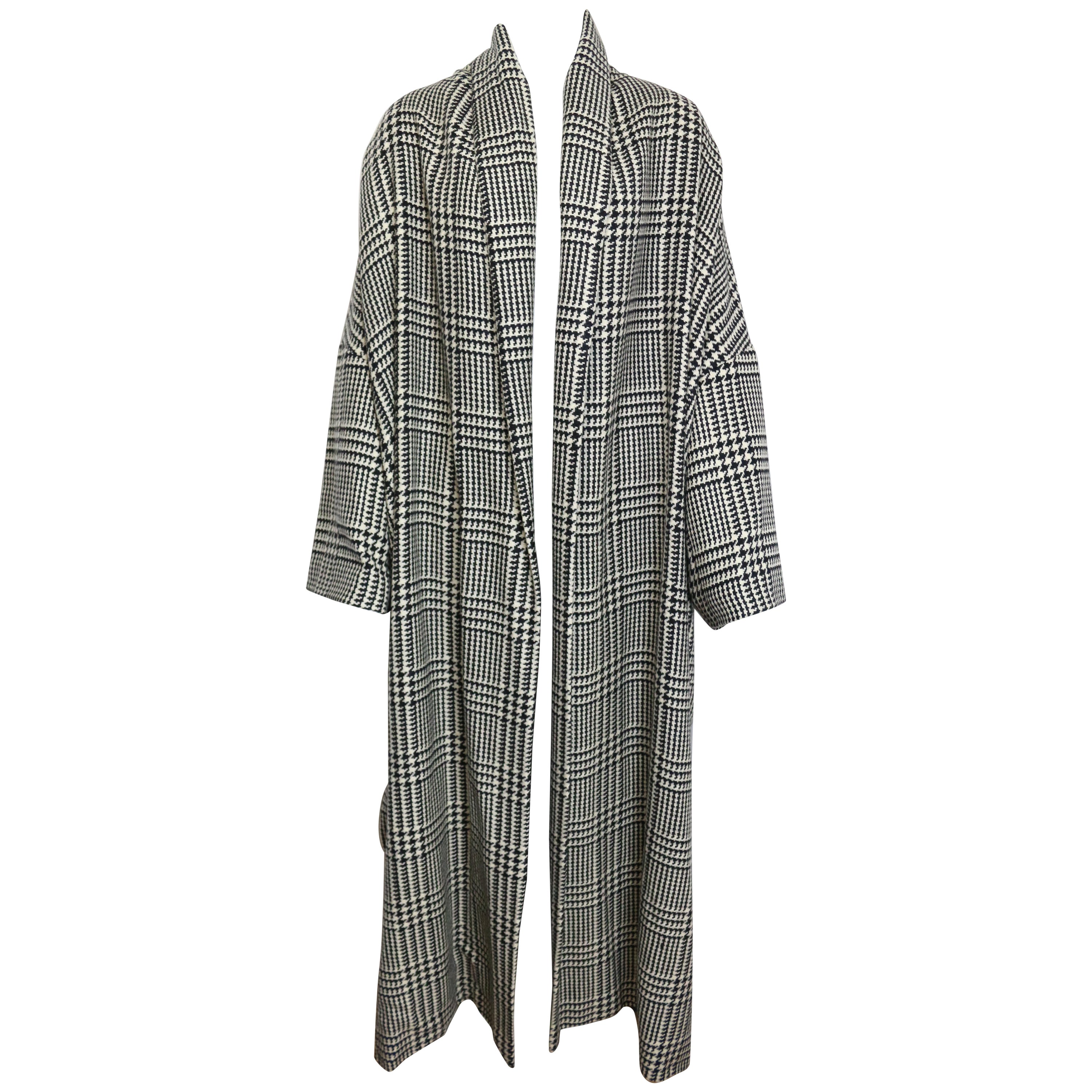 Mohair Oversized Long Balmacaan Coat Mohair Oversized Long Balmacaan Coat