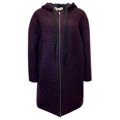 Marni Mohair & Virgin Wool Hooded Coat