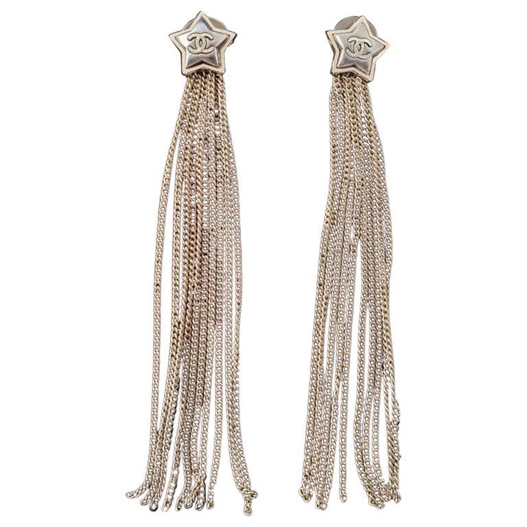 Chanel Drop Earrings - 102 For Sale at 1stDibs  chanel pearl drop earrings,  chanel pearl earrings, fake chanel earings