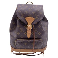 Louis Vuitton Retro Monogram Canvas Montsouris MM Backpack Bag