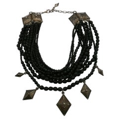 JEAN PAUL GAULTIER Vintage Multistrand Ethnic Necklace