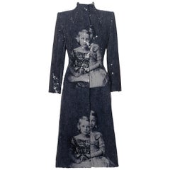 Alexander McQueen Sequin 'Joan' Evening Coat, fw 1998