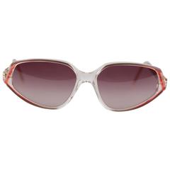 YVES SAINT LAURENT Vintage MINT Red SUNGLASSES mod NEMESIS 56/14 506 3