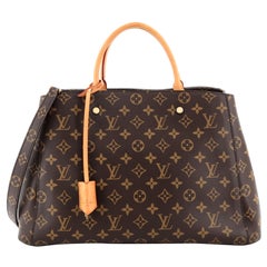 Louis Vuitton Montaigne Handbag Monogram Canvas GM