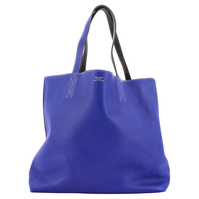 Hermes Double Sens Tote Clemence 45 at 1stDibs  hermes double sens 45, double  sens 45 bag, hermes double sens review