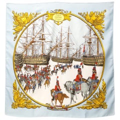 1966 Hermes Marine et Cavalerie by P Ledoux Silk Scarf