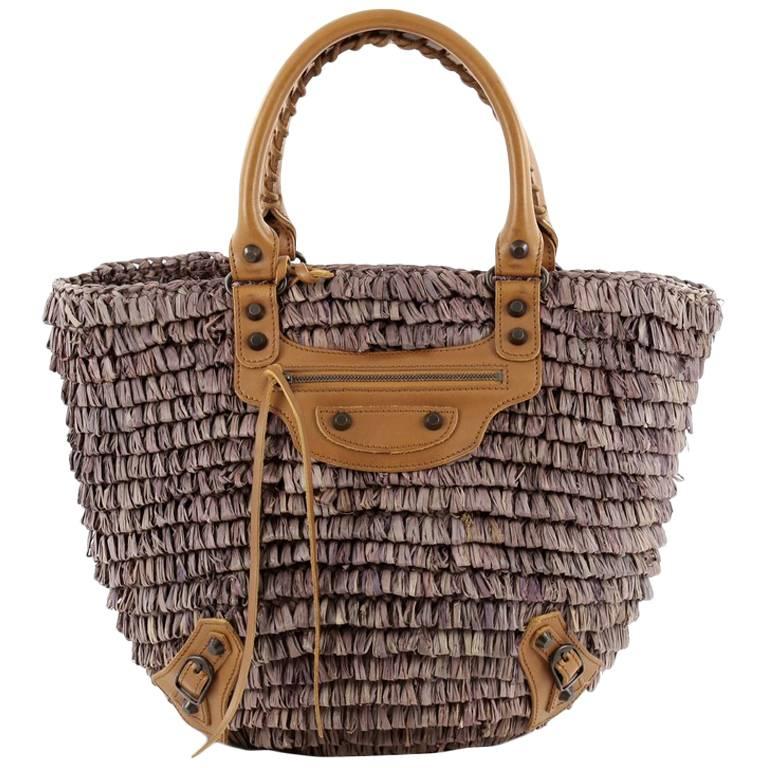 balenciaga panier basket tote