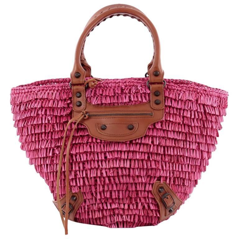 balenciaga panier basket tote