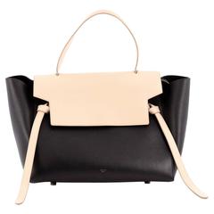 Celine Bicolor Belt Bag Leather Medium