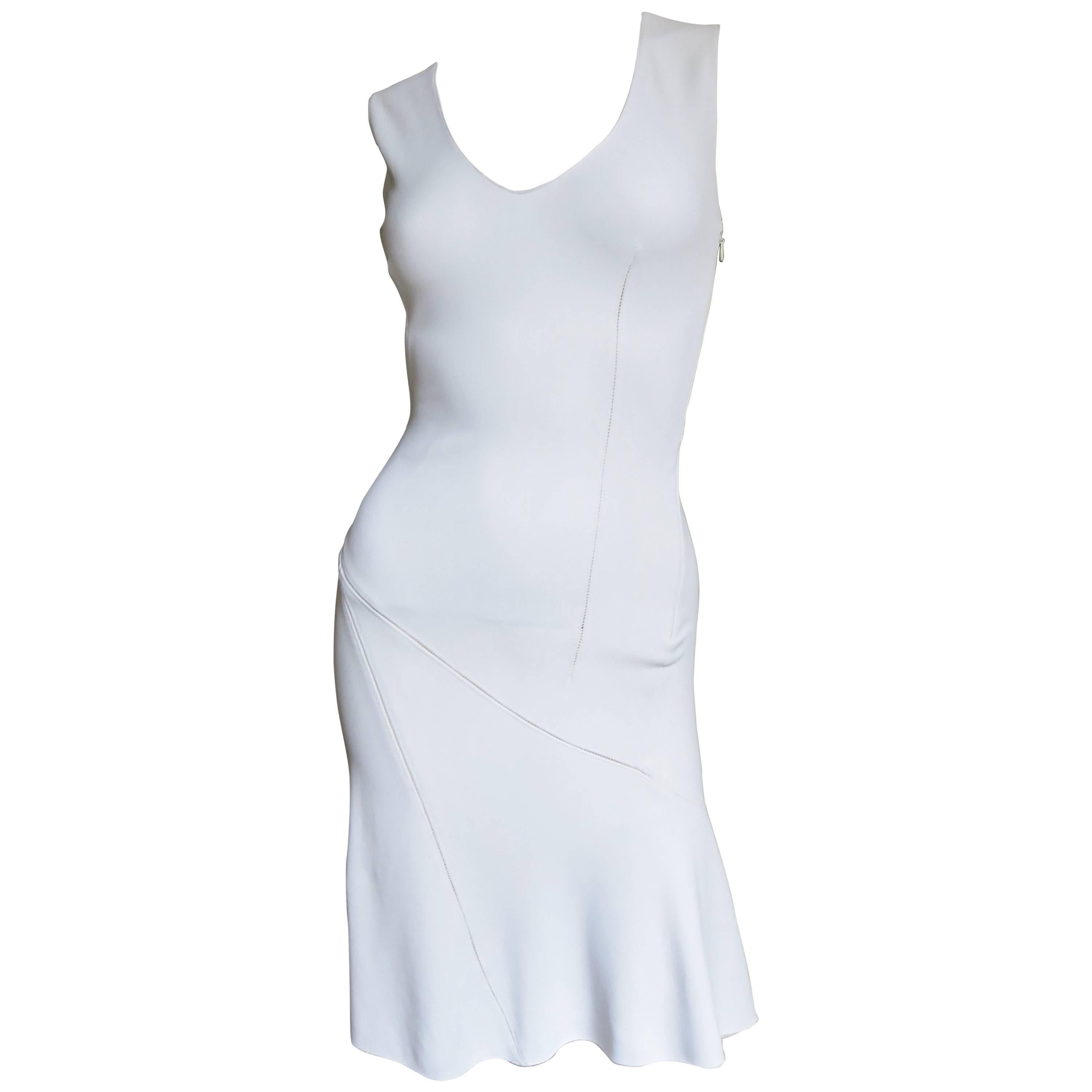 Alaia Vintage Bandage Dress With Seaming