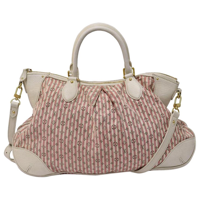 Louis Vuitton Croisette Marina Mini Lin Bag  For Sale